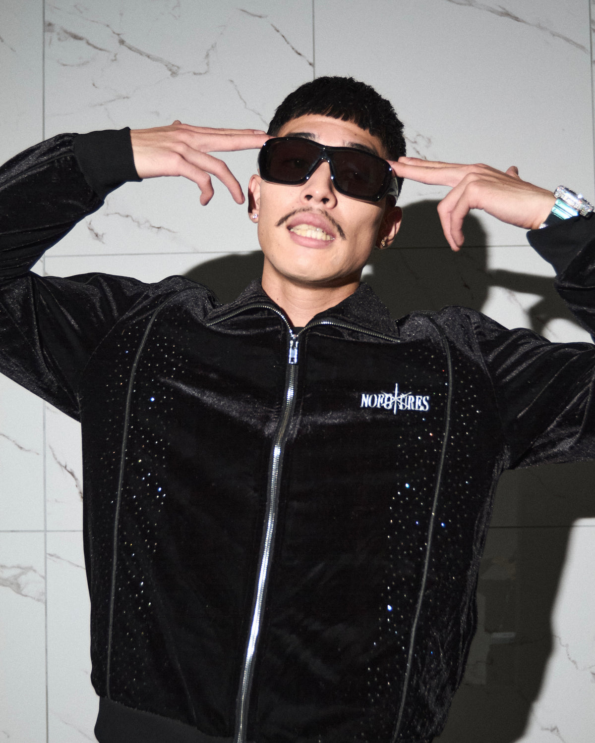 NOFUTURES V2 Velour Jacket