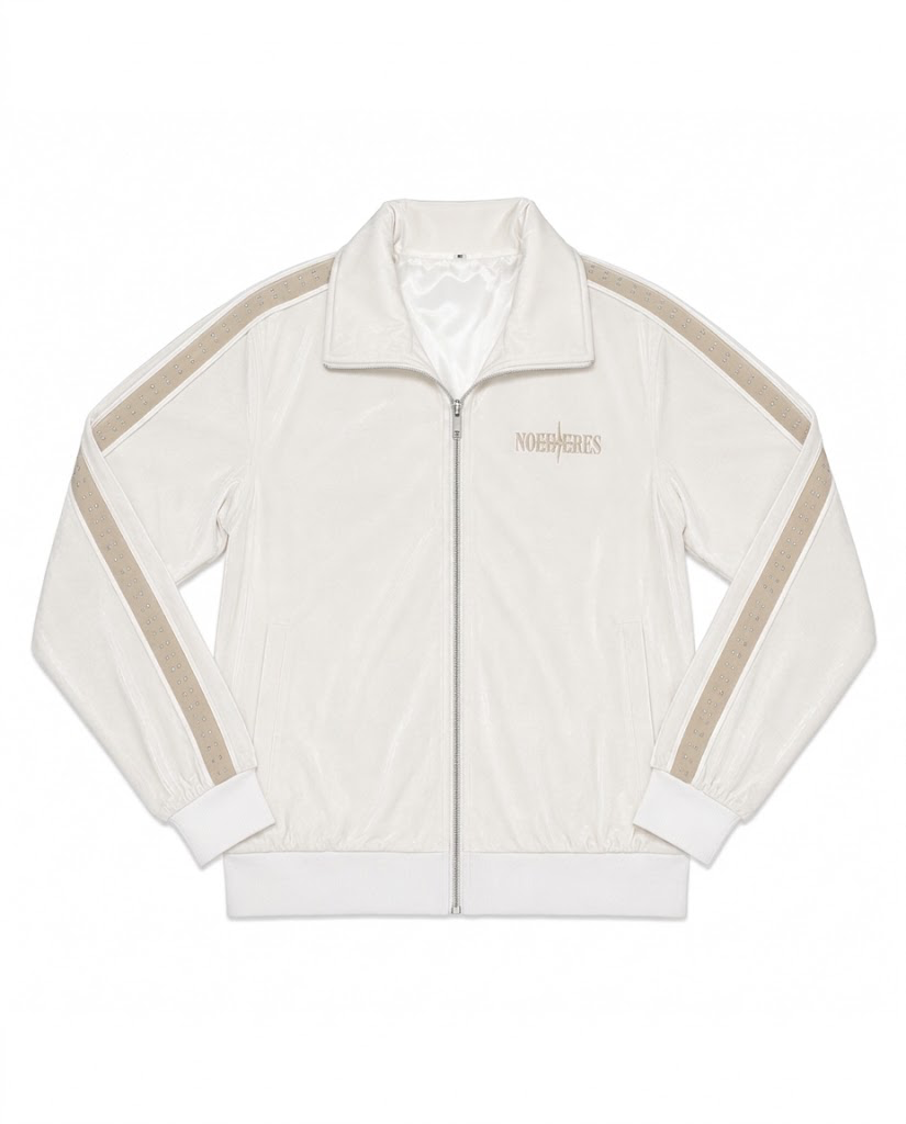 Velour Jacket White