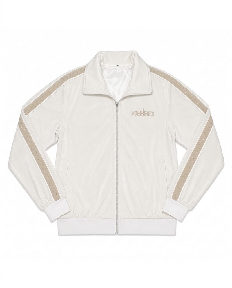 Velour Jacket White